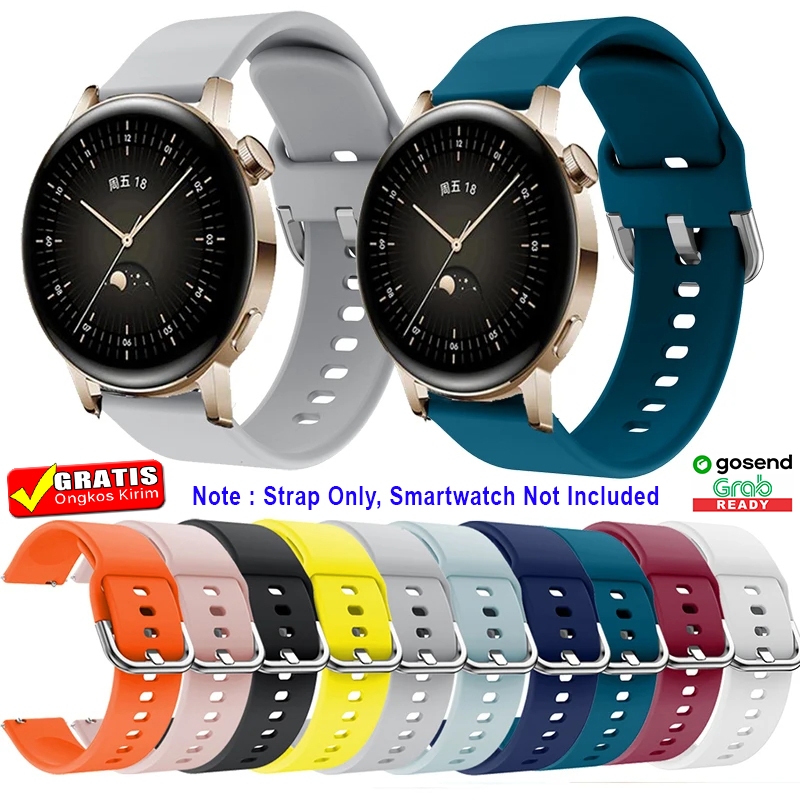 Strap Tali Jam Huawei Watch GT 3 42mm - GT 2 42mm - GT 42mm - Huawei Watch 2 - MODEL ACTIVE METAL BU