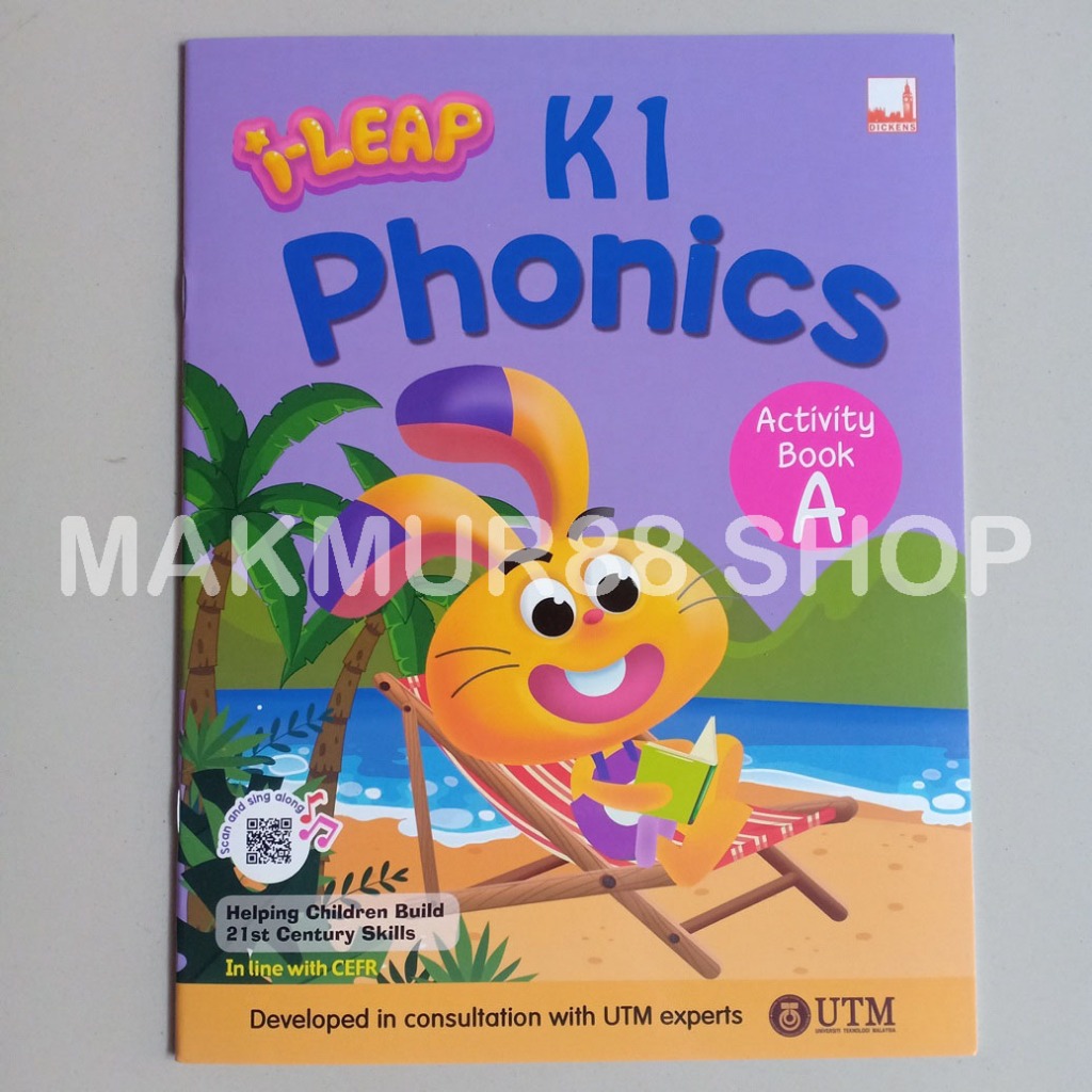 I-Leap K1 Phonics Activity Book A