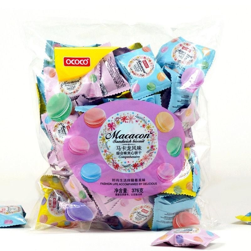 

OCOCO 马卡龙饼干 376g macaroons biscuits makaron biskuit