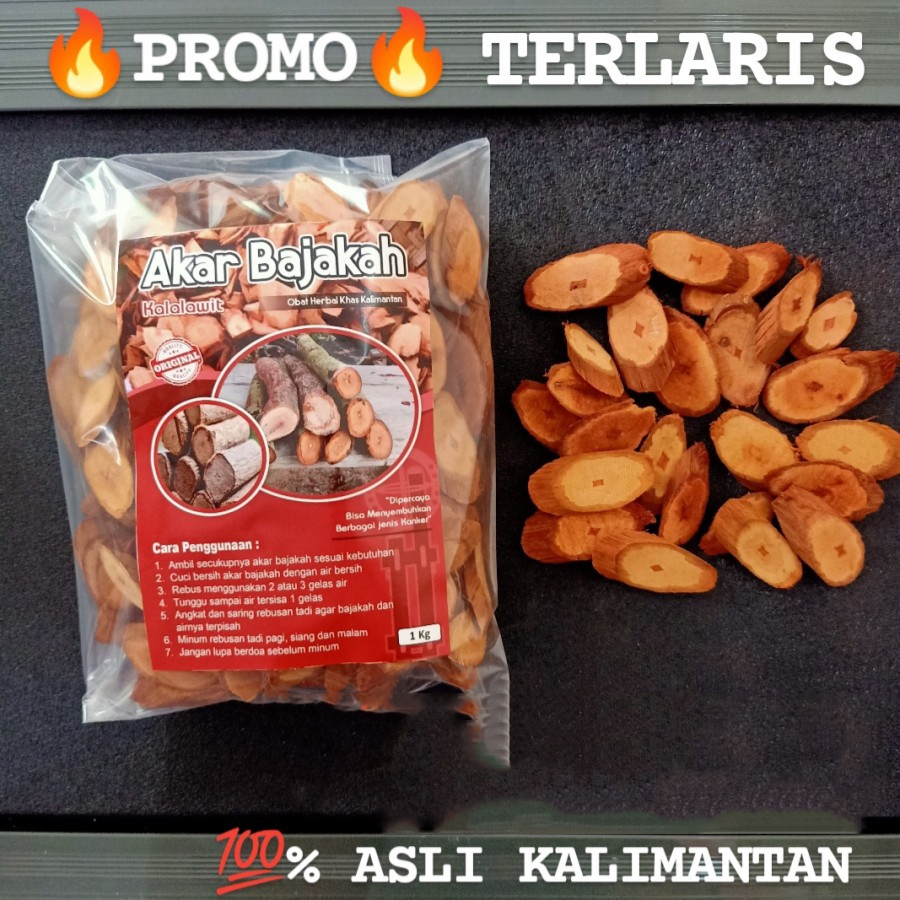 

Akar bajakah Kalalawit merah asli kalimantan 500 Gram