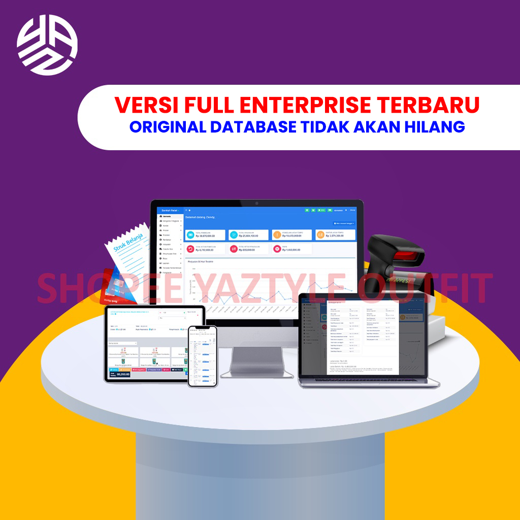 Software Kasir Toko Baju, Konveksi, Distro Online Multi Cabang