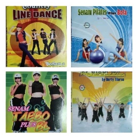 VCD original album senam bersama Berty tilarso