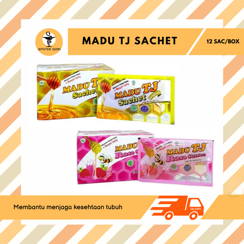 

MADU TJ BOX ISI 12 SACHET