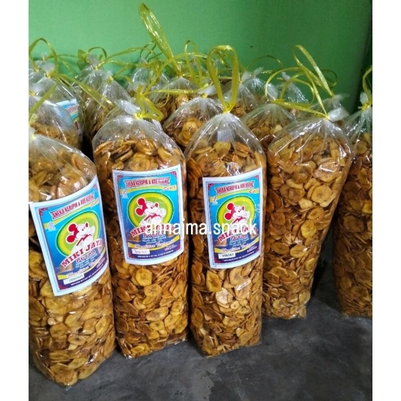 

KERIPIK PISANG ORIGINAL/JAGUNG MANIS/MANIS