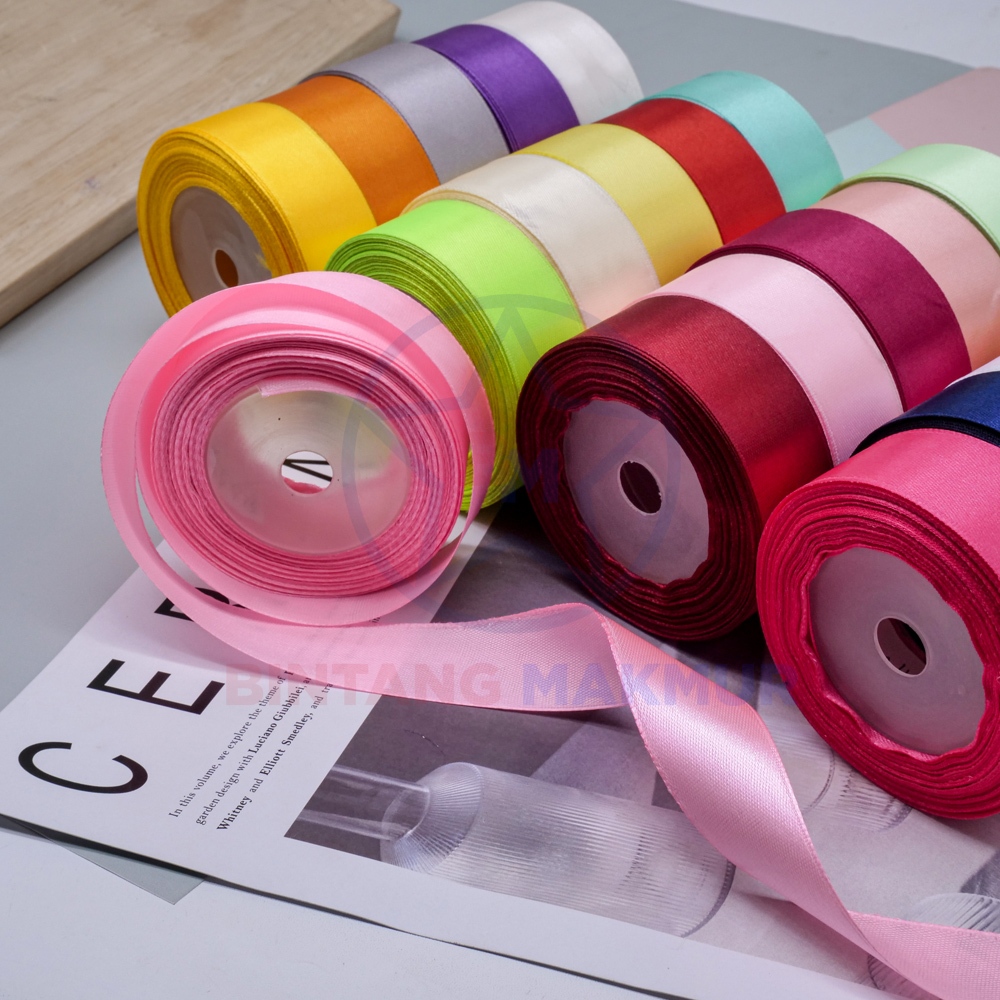 

Pita Satin Putih 20 Yard / 80 Yard -+ 18 Meter All Size - Harga Yang Tertera Per Roll