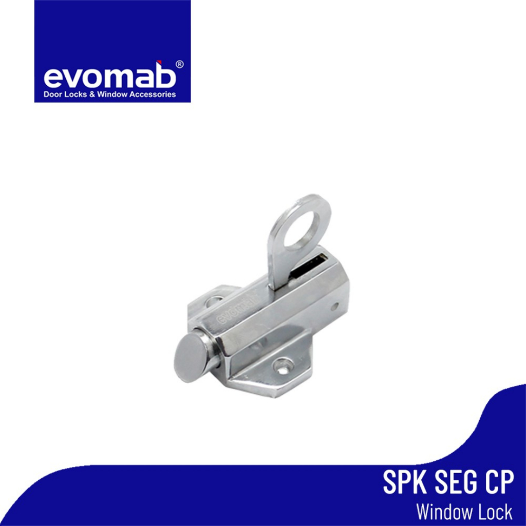 Evomab Grendel Kunci Jendela / Spring Knip Jumbo Segi SPK.SEG
