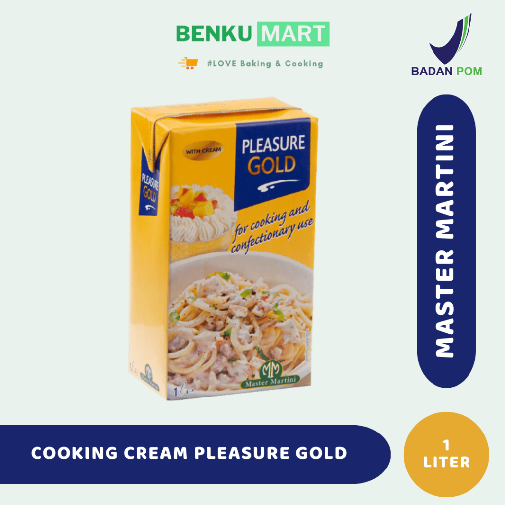 

Pleasure Gold Master Gourmet Cooking Cream | Krim Masak 1 L