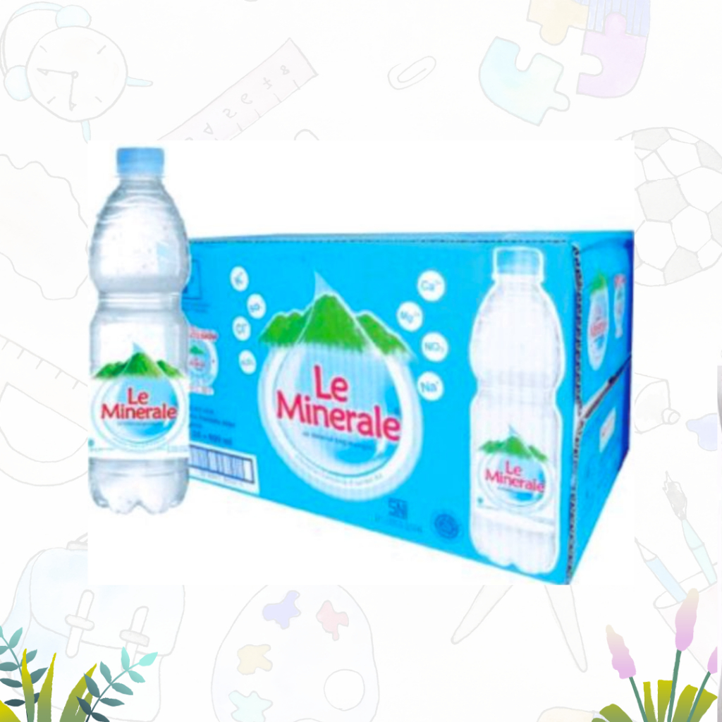 

LE MINERALE AIR MINERAL BOTOL 24X600ml (KARTON)