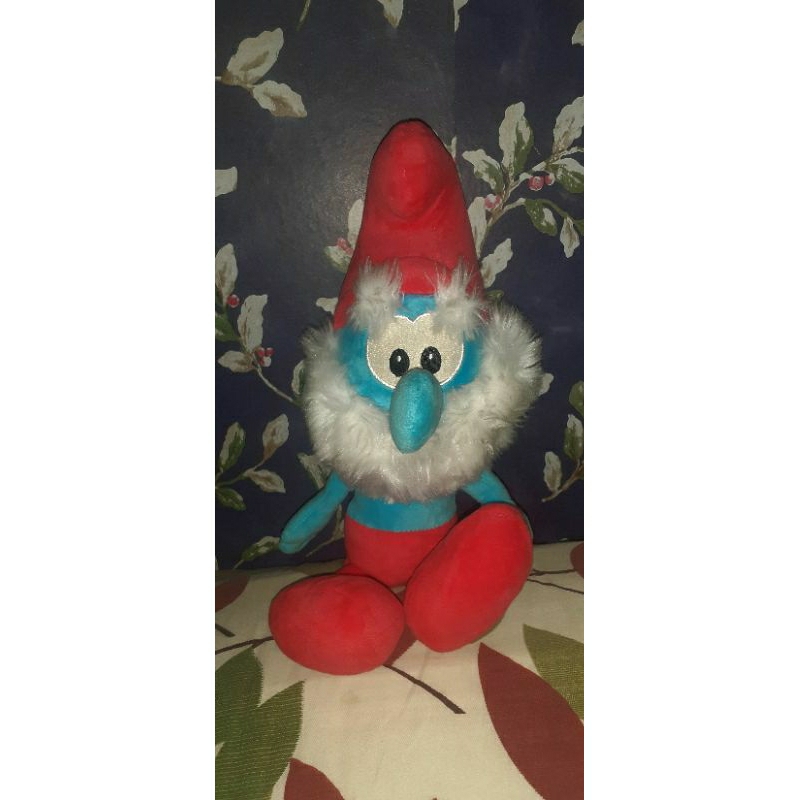 Boneka papa smurf