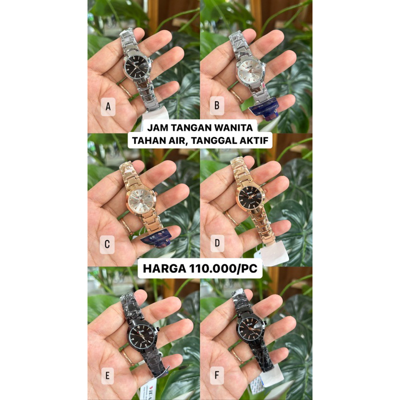 Jam Tangan Wanita Tahan Air