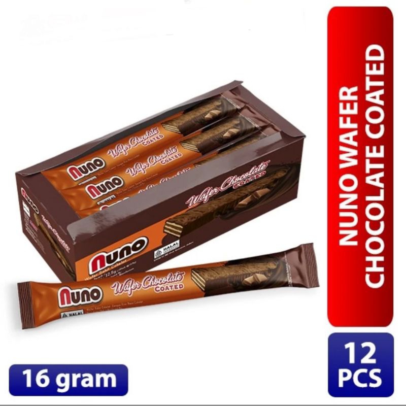 

NUNO WAFER COKLAT ISI 12 PC COKELAT CHOCOLATE