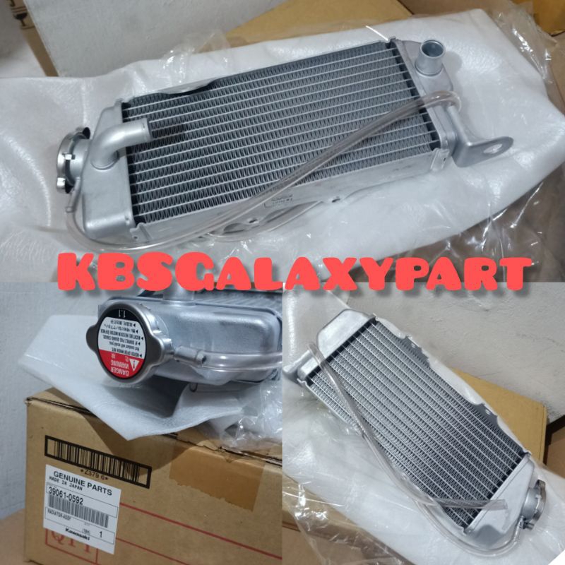RADIATOR ASSY KAWASAKI KX85 KX 85 2014 KE ATAS ORIGINAL