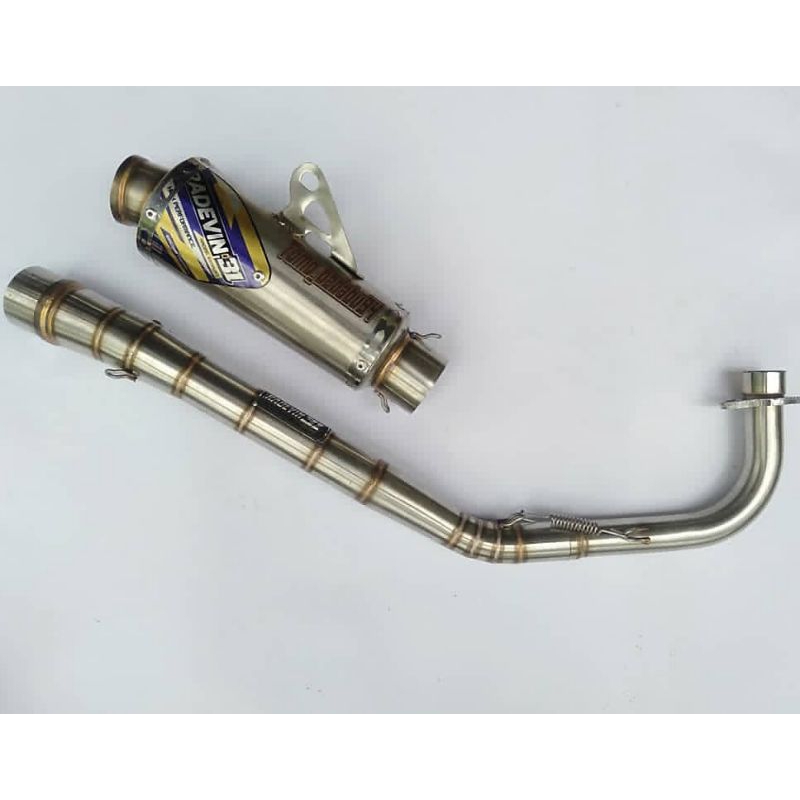 knalpot bebek roadrace original RADEVIN31 RACING EXHAUST