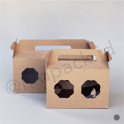 

Gable Box Dus Jar Toples Kue Kering Packaging Cake KRAFT