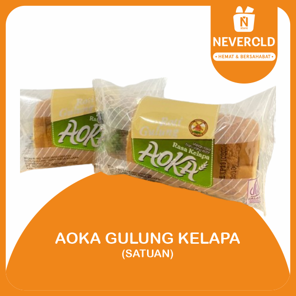 

AOKA ROTI GULUNG RASA KELAPA l EXPIRED DATE OKT 2024