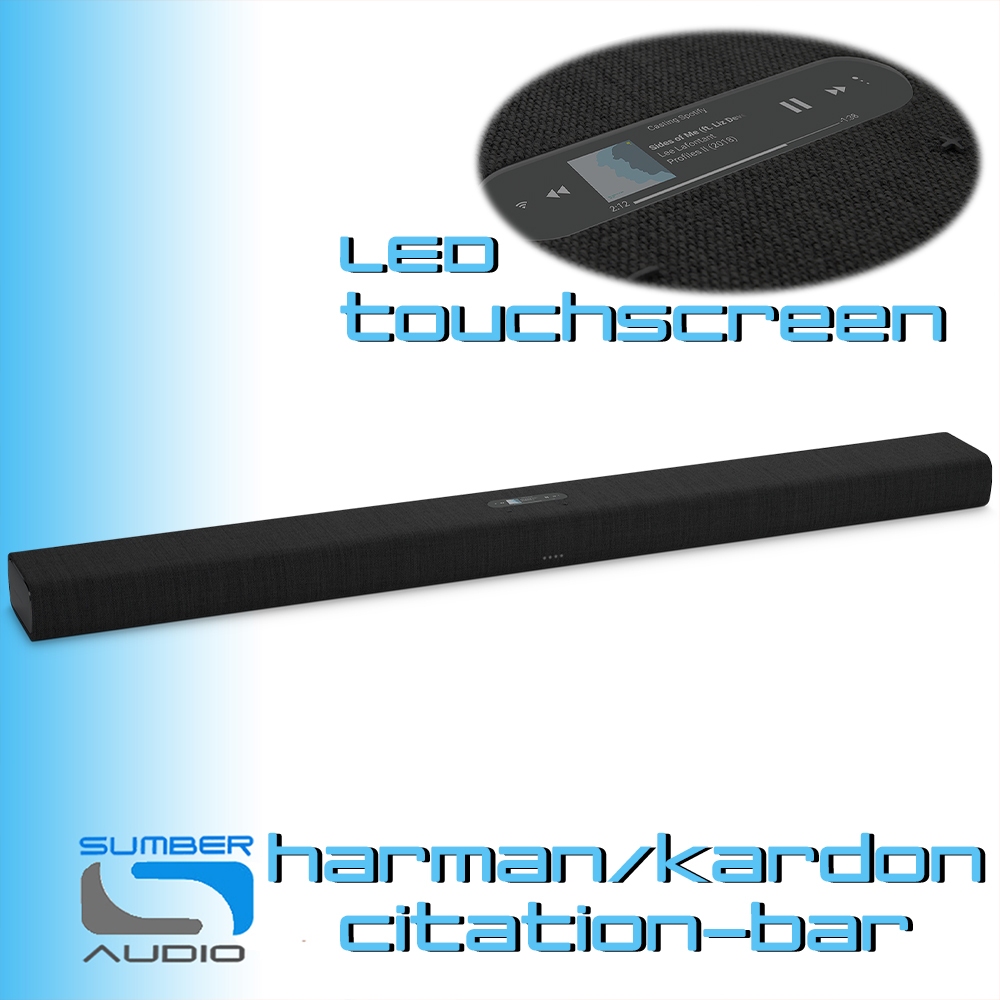 Soundbar Harman Kardon Citation Bar Harman/Kardon Google Assistant HDMI ARC Chromecast Wifi Original