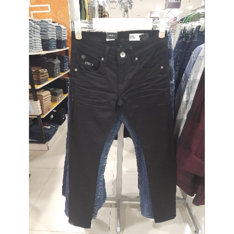 BOMBBOOGIE CELANA PANJANG BLACK DENIM SKINNY|43KJ2B3BK