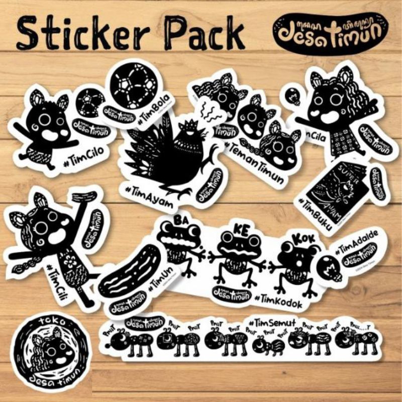 

Sticker Pack Desa Timun (isi 16 pcs)