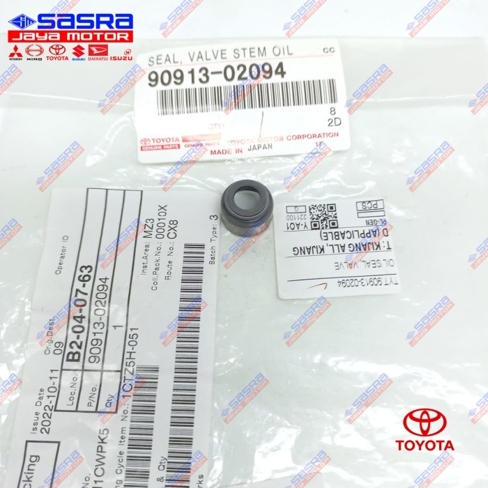 Oil Seal Valve [HARGA 1 PCS] ORI KIJANG KF10/KF20/KF40/KF50/KF70|KIJANG Diesel Toyota Genuine Parts 