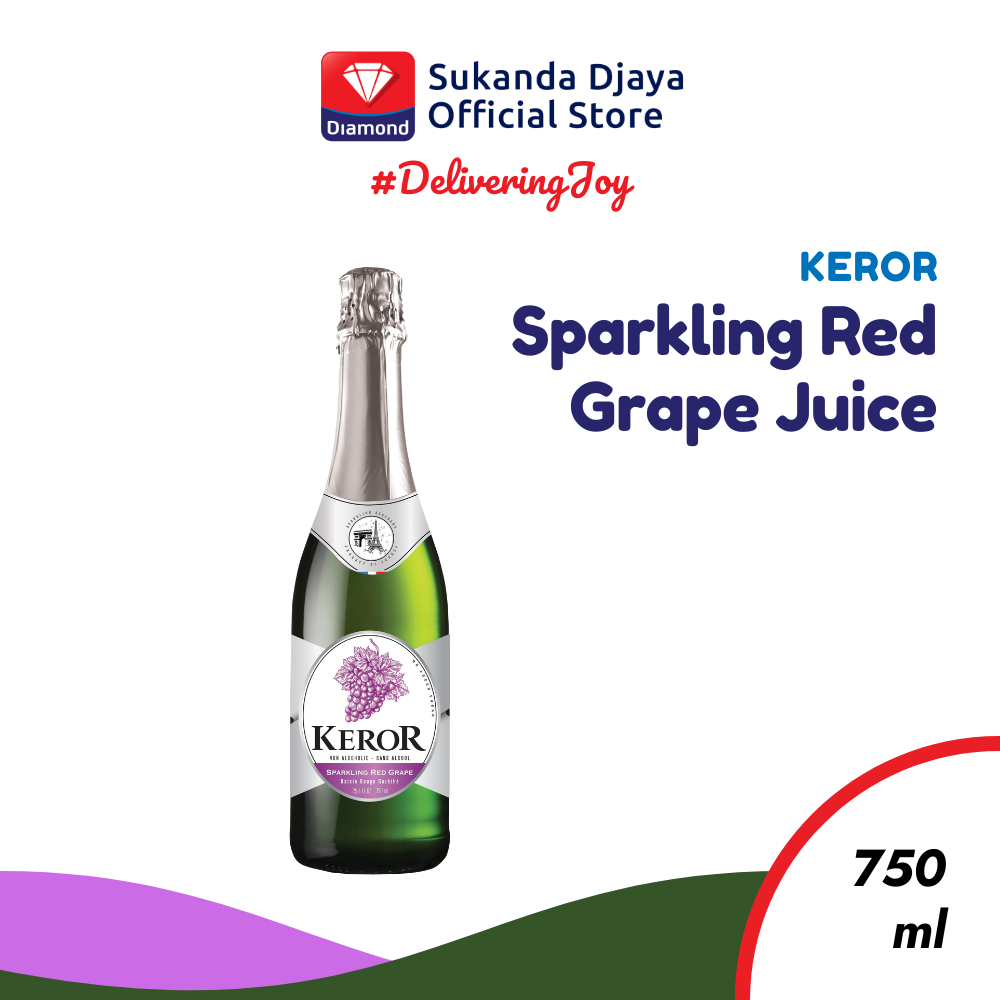 Keror Sparkling Red Grape Juice 750 ml