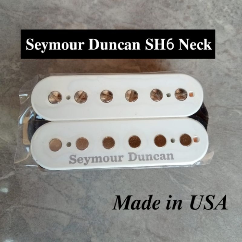 pickup gitar Seymour duncan sh6 Distortion Neck seymour duncan sh6N