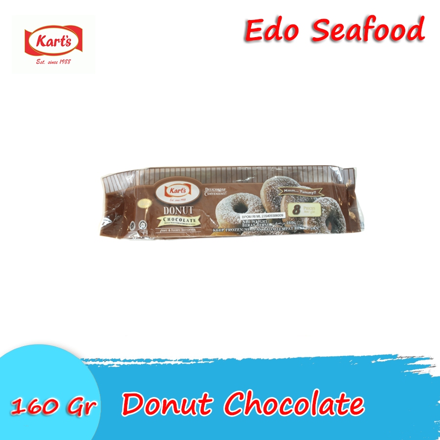 

Kart's Donut Chocolate 160 Gr / Donat Coklat