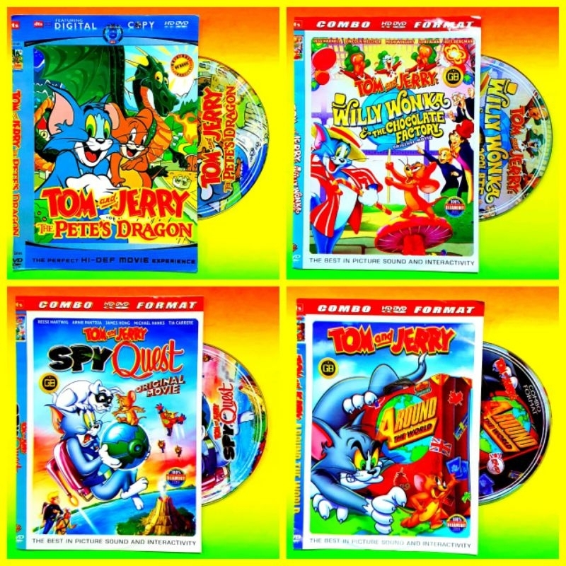 KASET DVD TOM. AND JERRY-DVD TOM DAN JERRY-DVD TOM JERRY-LENGKAP FULL BOX