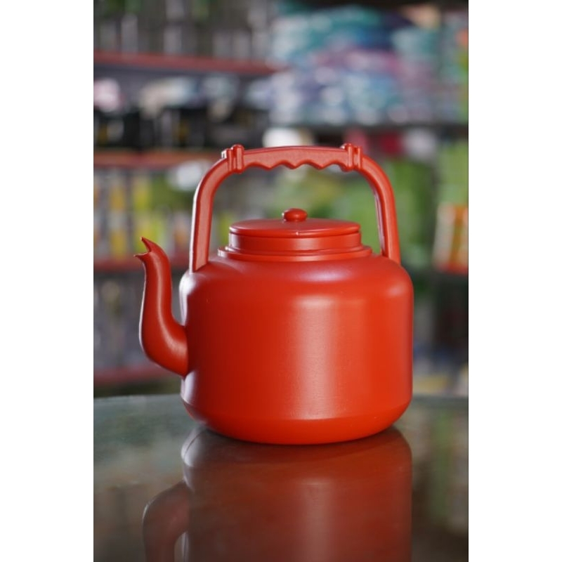 Ceret Plastik Merah - Teko Air Merah AG - Ceret Bebek