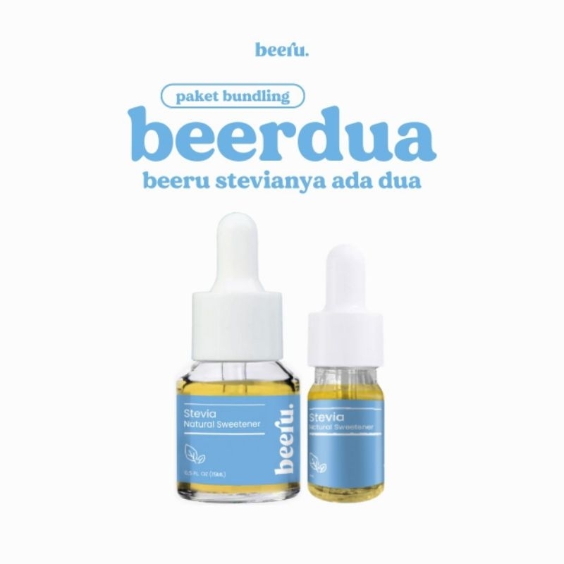 

beeru stevia paket beerdua 15ml + 5 ml