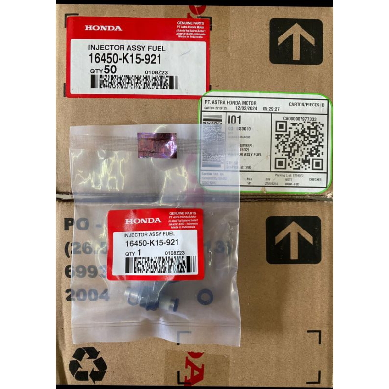 ORI Injektor / Injector Assy Fuel Cb150R / Cbr 150R / CB 150R Streetfire 16450K15921