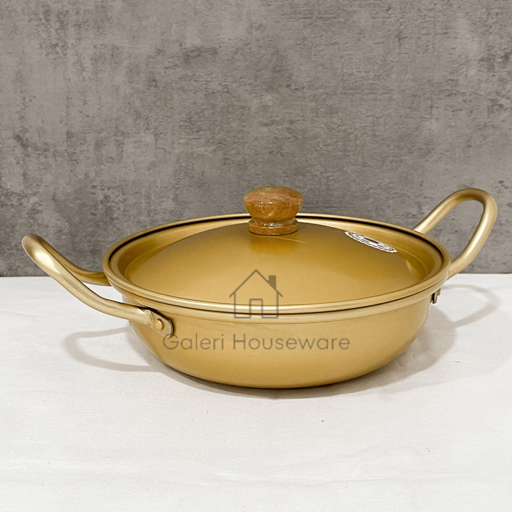 PANCI EMAS KOREA BR KIM 18CM 20CM / PANCI RAMYEON / PANCI RAMYUN RAMEN KOREA / PANCI EMAS DRAMA KORE