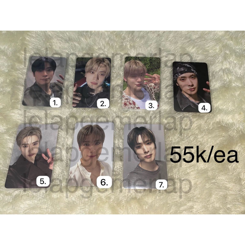 Photocard PC Jaehyun NCT 127 Perfume Golden Age GA Fact Check
