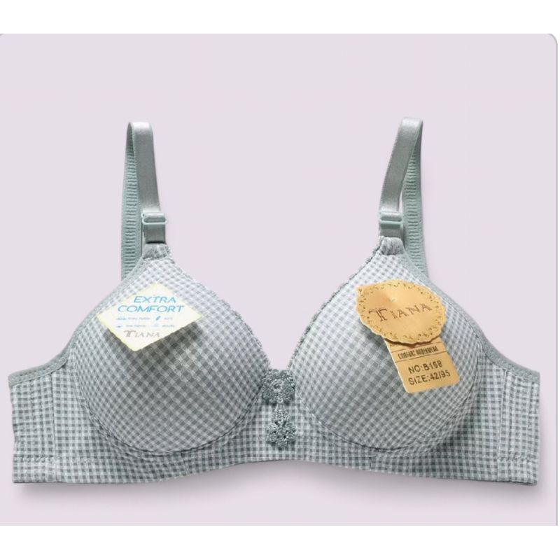 RB Bra B108 Bra tanpa kawat Cup C ukuran 36.38.40.42