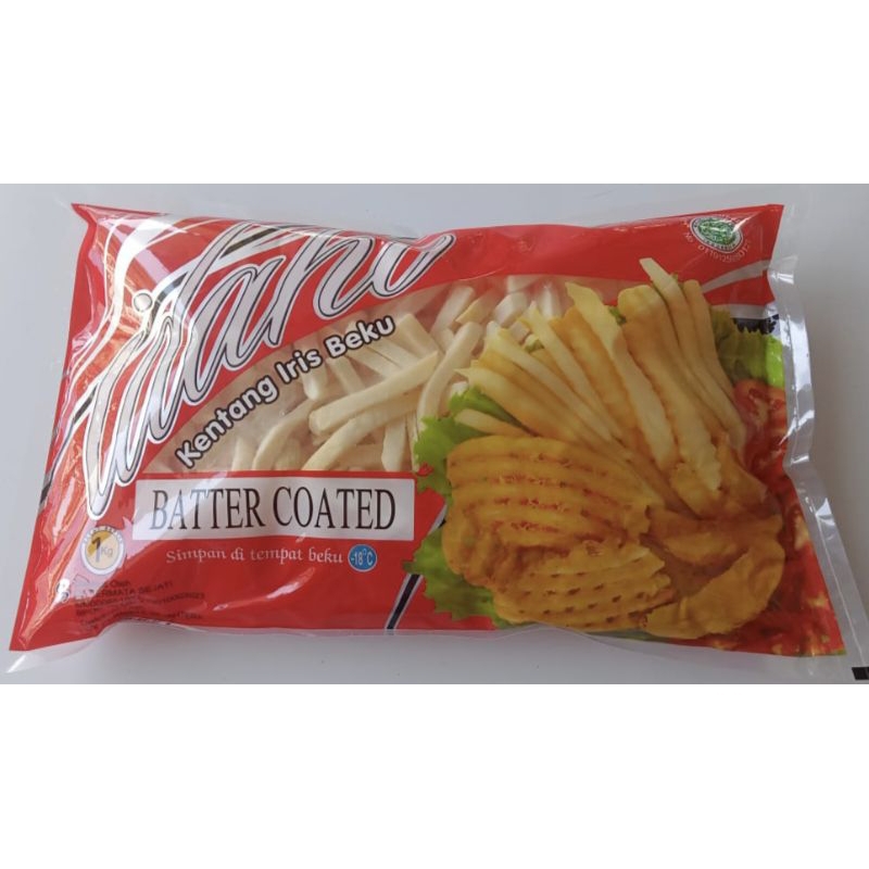 

idaho kentang goreng batter coated frozen 500gr 1kg 2kg halal murah bandung