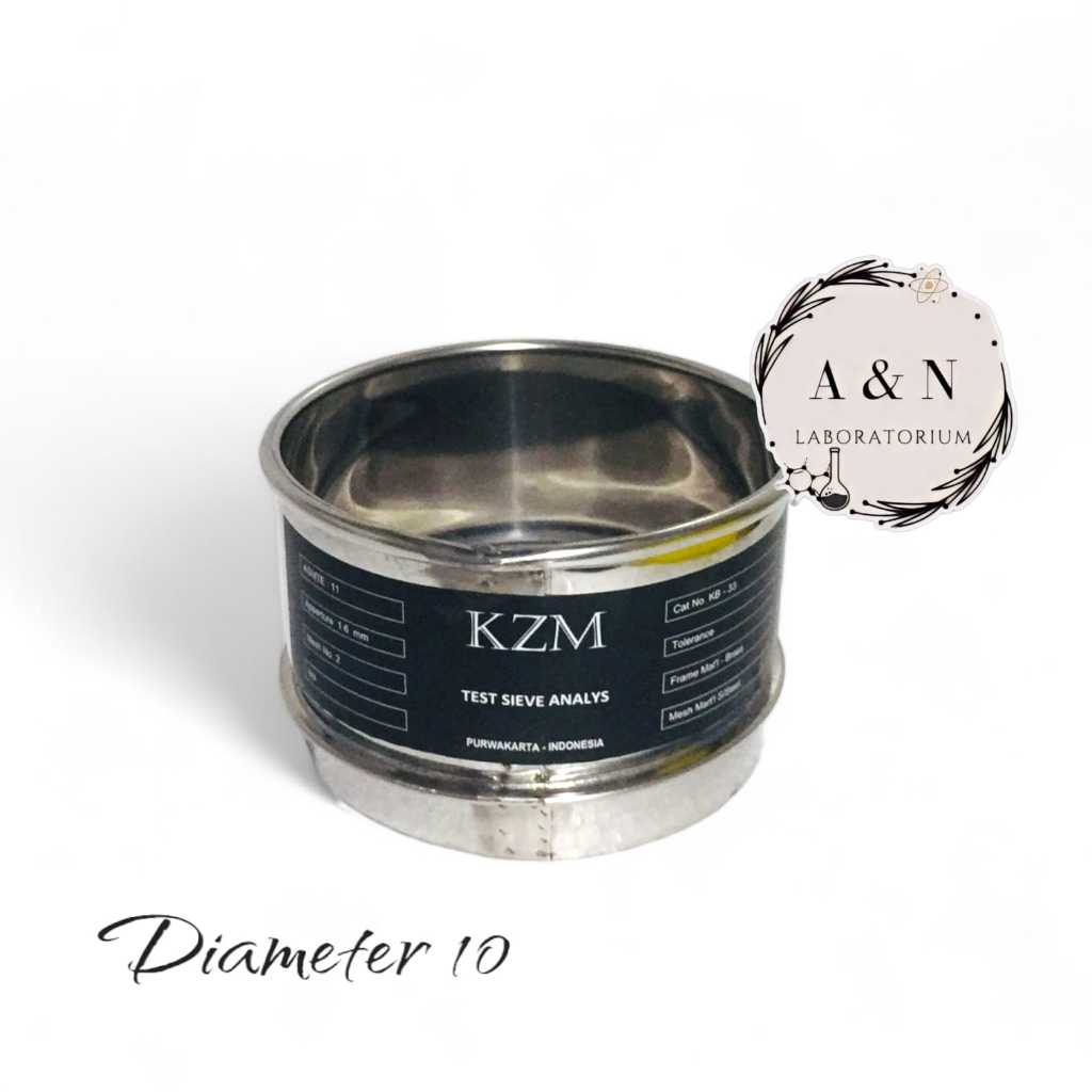 Seive Ayakan Stainless Mesh 500 Test Mesh 500 (0,0308 mm) diameter 10