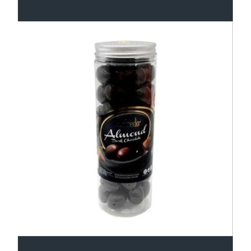 

alfredo almond dark chocolate 280gr jar