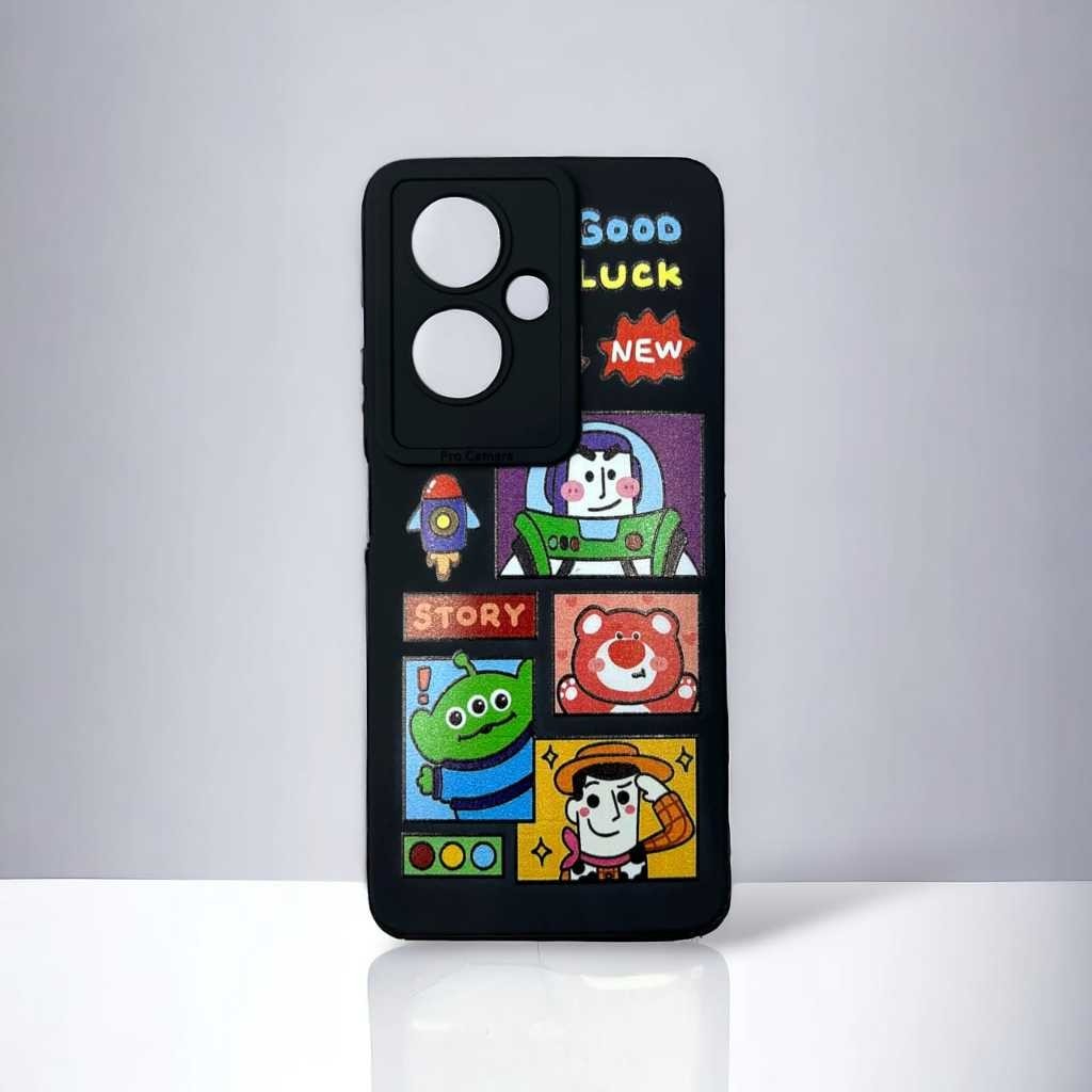 [ Infinix Hot 11 / 11S / 11S NFC / 11 Play ] CASE SILICONE CASING CORAK GAMBAR NARUTO ONE PIECE DINO