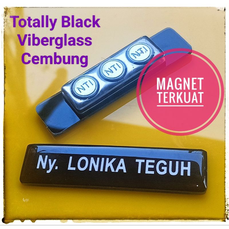 

NAME TAG HITAM FULL - TOTALLY BLACK NAME TAG - RESIN VIBERGLASS - Peniti - Magnet - Name Tag Indoneia - Name Tag Berkualitas - Name Tag Jombang - Name Tag Jawa Timur