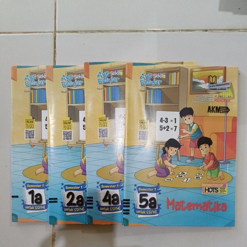 

LKS SD/MI SEKAR MATEMATIKA KLS 1,2,4,5 MERDEKA