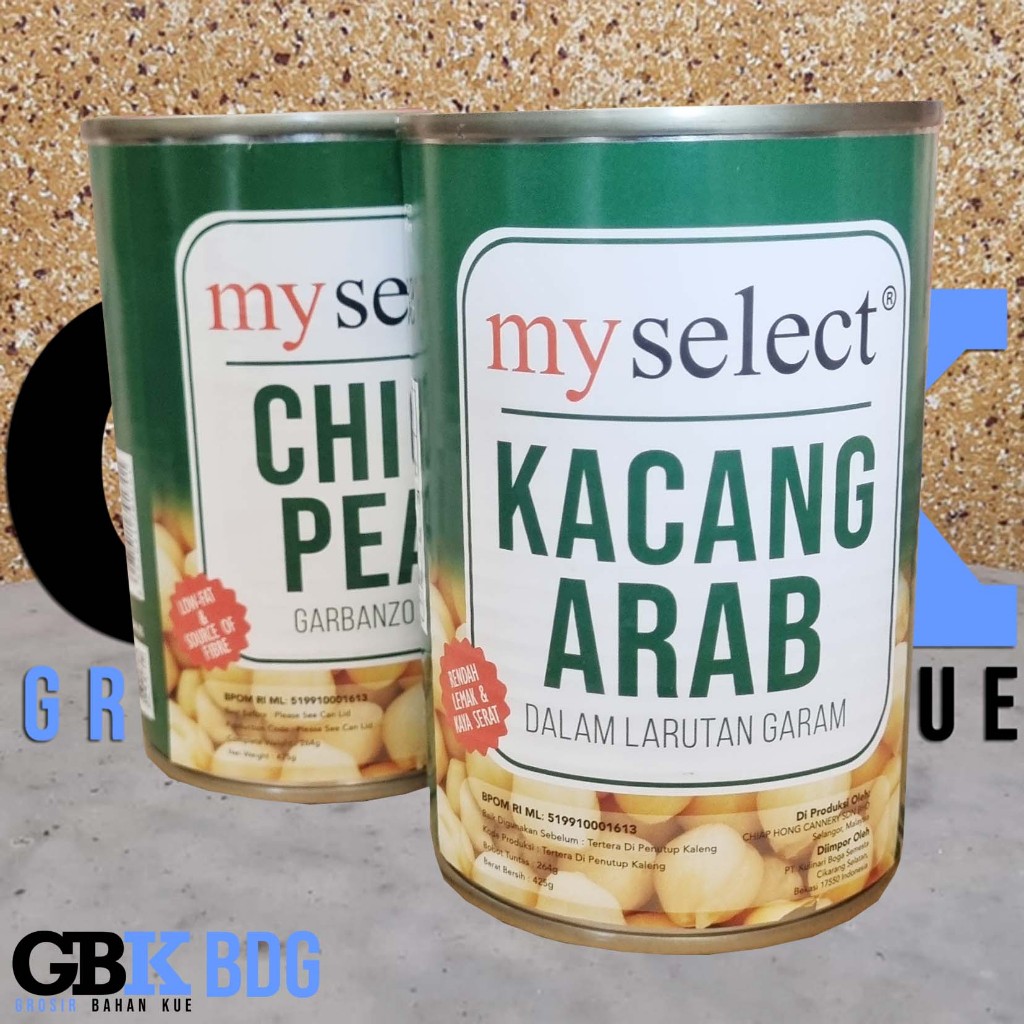

Chick Peas in Salt MySelect 425 Gram