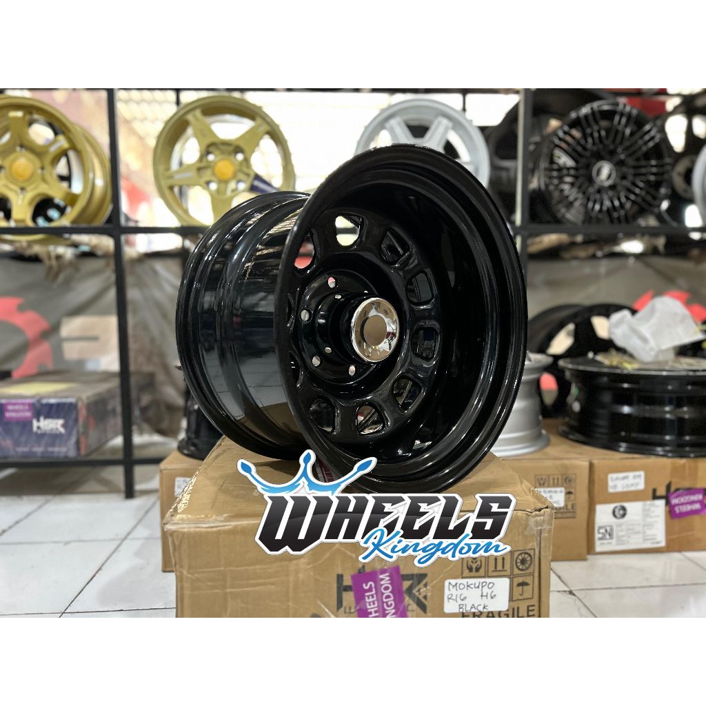 VELG KALENG DAYTONA MOKUPO R15 PCD 6X139 LEBAR 12 ET -70 VELG OFFROAD