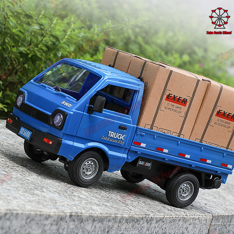 PROMO TERBARU Ferris Wheel 2.4G RC Spray Truk Wuling Dengan Karton RC PICK UP TRUCK BOX SUZUKI CARRY