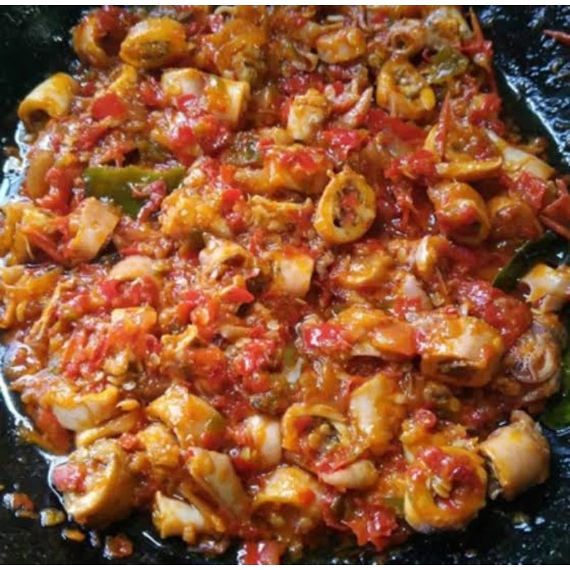 

Sambal Cumi Asin 150 gr
