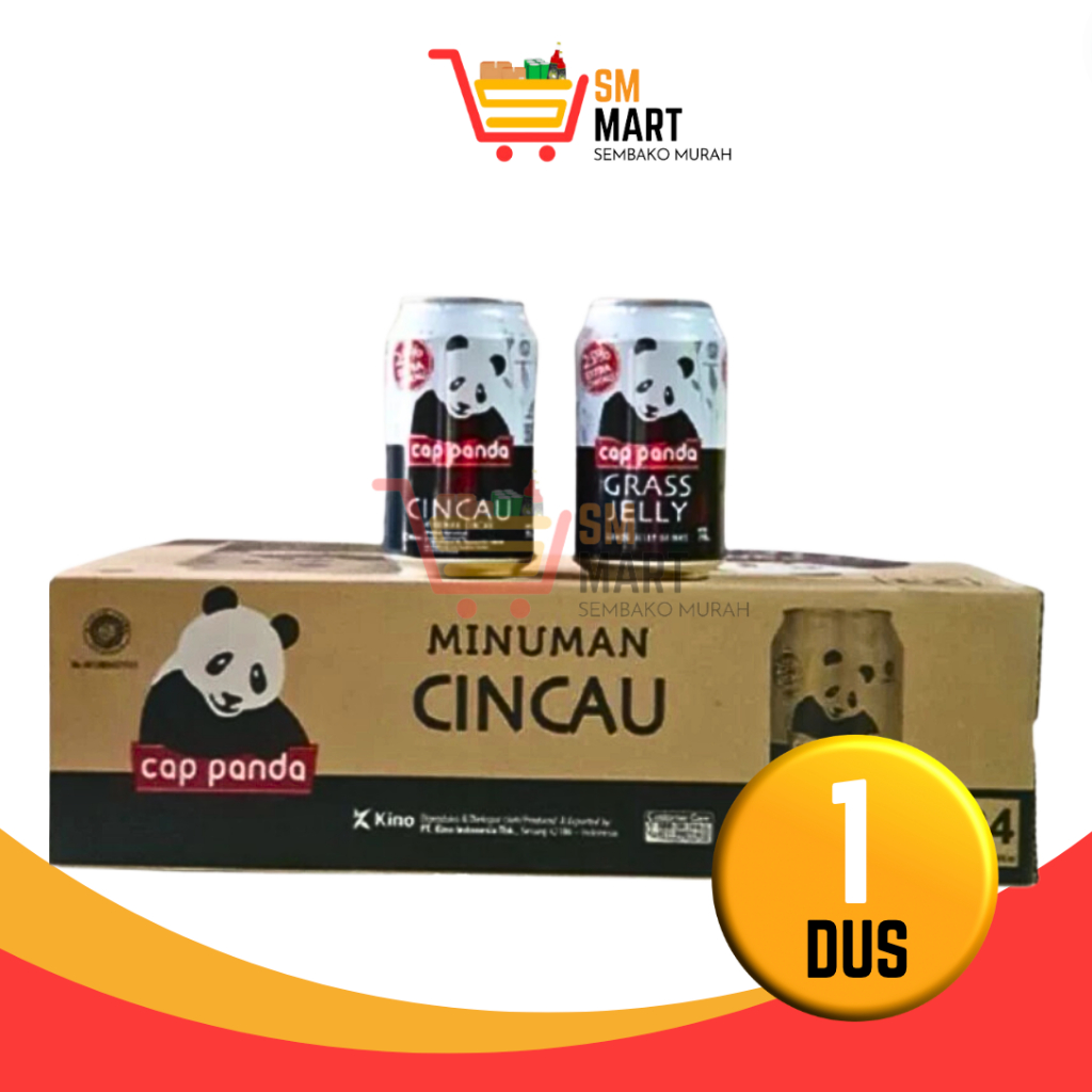 

[1 DUS] CINCAU PANDA KINO ISI 24 KALENG MURAH