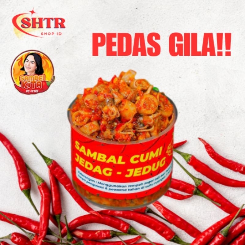 

SAMBAL CUMI JUDAG JEDUG PEDAS BY OMAY 100 GR - COCOK UNTUK JADI LAUK SAAT MAKAN