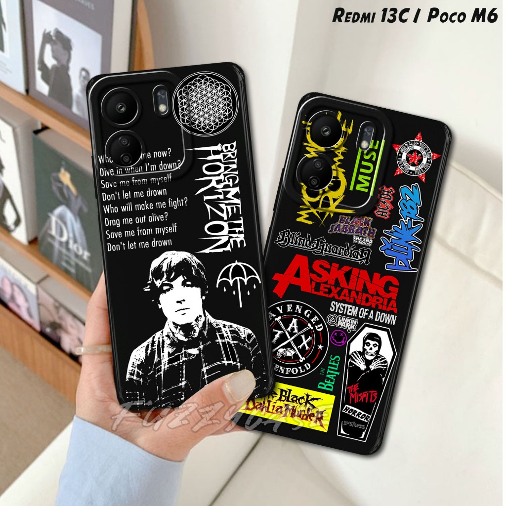 Case Hp Redmi 13C / Poco M6 M4 M3 M5 X3 X5 C40 Softcase Pro Camera ML02 - Casing Hp - Softcase Hp