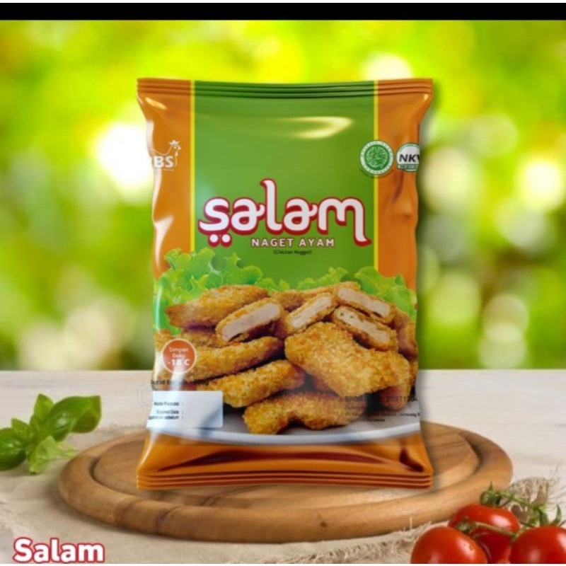 

[500 GRAM] NUGGET SALAM NAGET AYAM KEMASAN 500GR