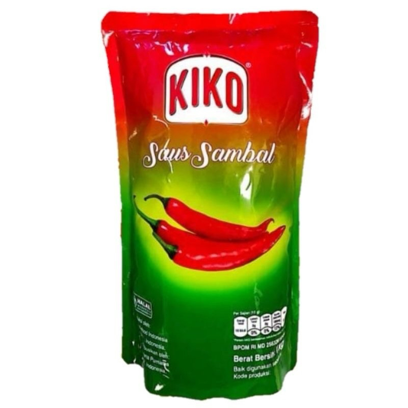 

Saus Sambal Kiko Standing Pouch 1kg