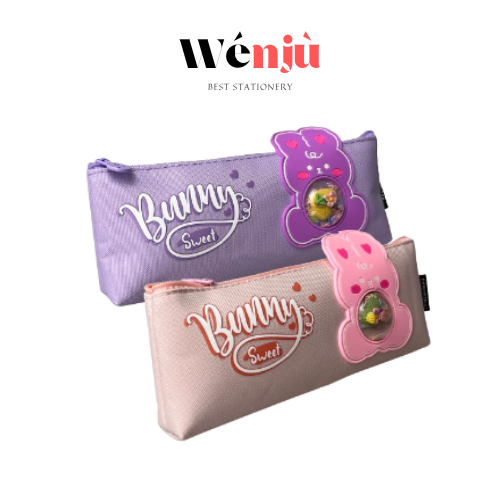 

Tempat Pensil Pulpen Kain Karakter Bunny Multifungsi Peralatan Sekolah Anak