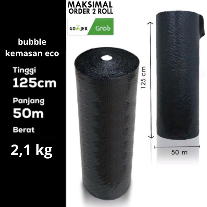 

BUBBLE WRAP BAHAN ORI MURAH BAGUS , 2,1kg 50M X 1,25M